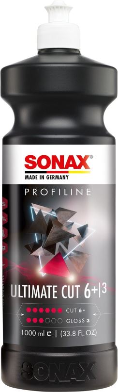 Lešticí pasta SONAX Brusná politura k odstranění hlubokých škrábanců PROFILINE Ultimate Cut 6+/3 - 1000 ml