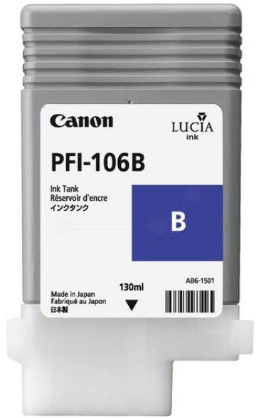 Cartridge Canon PFI-106B modrá