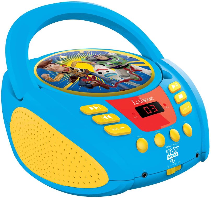 Hudební hračka Lexibook Přenosný CD přehrávač Disney Toy Story
