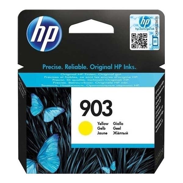 HP originální ink T6L95AE, HP 903, yellow, 315str., 4ml, HP Officejet 6962,Pro 6960,6961,6963,6964,6965,6966