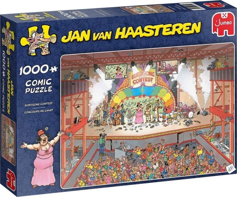 Puzzle Jumbo Puzzle Soutěž Eurosong 1000 dílků