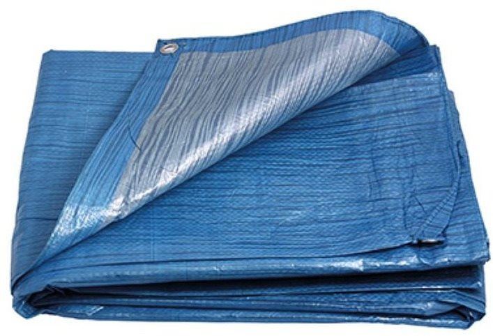 Zakrývací plachta Plachta zakrývací STANDARD, 6 x 8 m, modro - stříbrná, ENPRO