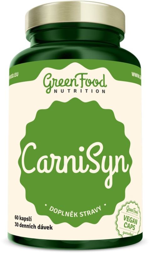 Spalovač tuků GreenFood Nutrition CarniSyn 60 kapslí