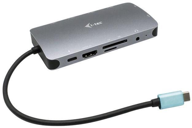 Replikátor portů i-tec USB-C Metal Nano Dock HDMI/VGA with LAN, Power Delivery 100W