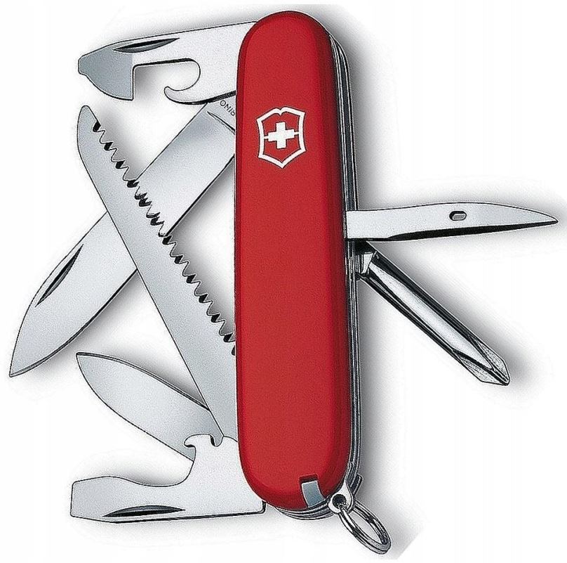 Nůž Victorinox kapesní nůž HIKER červený