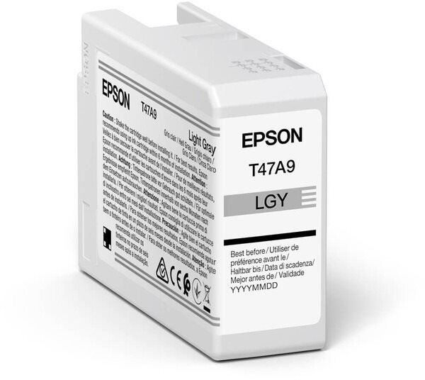 Cartridge Epson T47A9 Ultrachrome světlá šedá