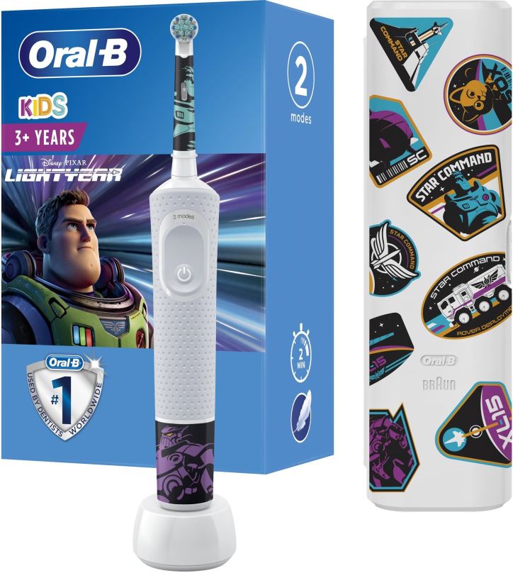 Elektrický zubní kartáček Oral-B Kids Lightyear elektrický zubní kartáček pro děti