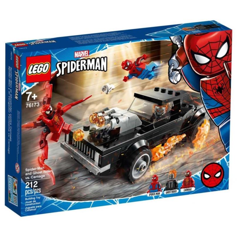 LEGO stavebnice LEGO Super Heroes 76173 Spider-Man a Ghost Rider vs. Carnage