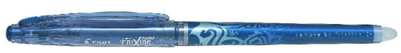 Gumovací pero PILOT FriXion Point 05 / 0.25 mm, modré - balení 3 ks