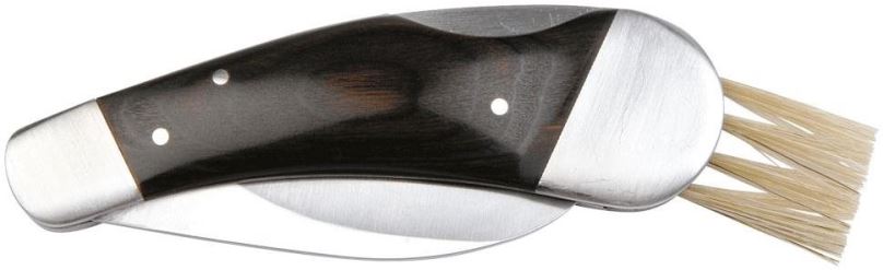 Nůž Schwarzwolf Pilz houbařský nůž v pouzdře hnědý