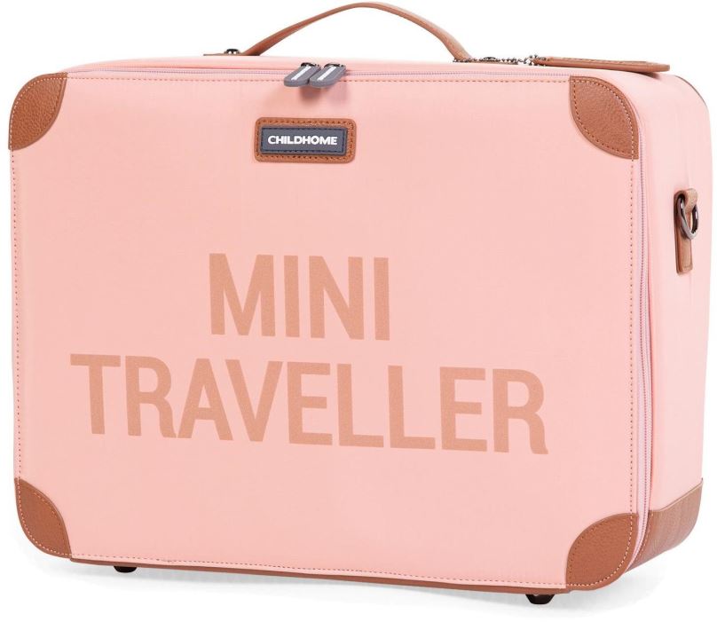 Dětský kufr CHILDHOME Cestovní kufr Pink Copper