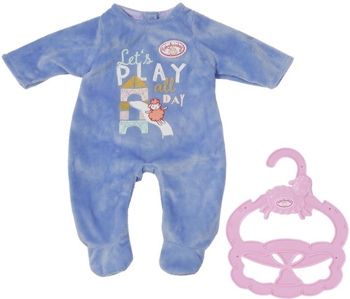 Oblečení pro panenky Baby Annabell Little Dupačky modré, 36 cm