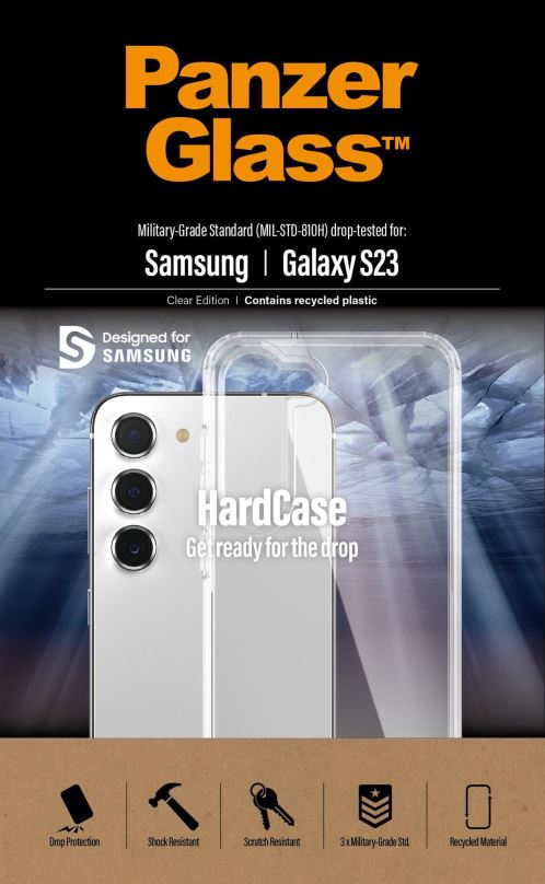 Kryt na mobil PanzerGlass HardCase Samsung Galaxy S23