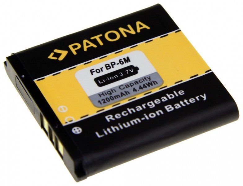 Baterie pro mobilní telefon PATONA pro Nokia BP-6M 1200mAh 3,7V Li-Ion