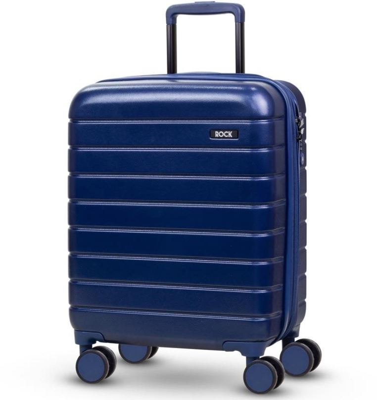 Cestovní kufr ROCK TR-0214 S, tmavě modrá