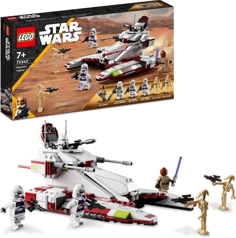 LEGO stavebnice LEGO® Star Wars 75342 Bojový tank Republiky