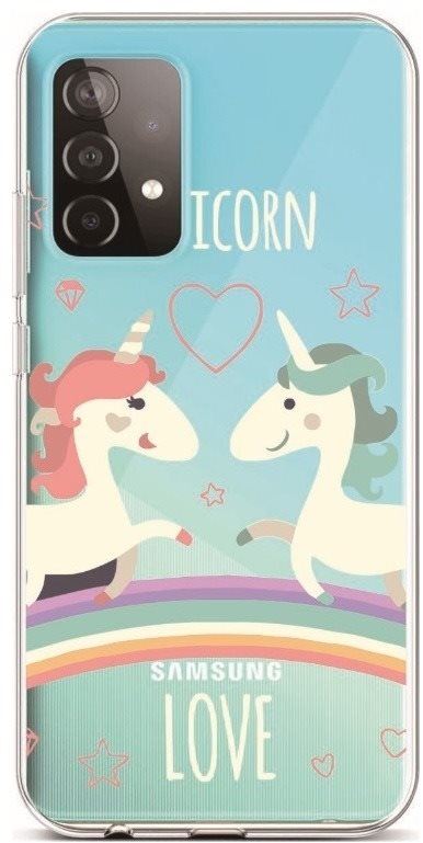 Kryt na mobil TopQ Samsung A52 silikon Unicorn Love 55780