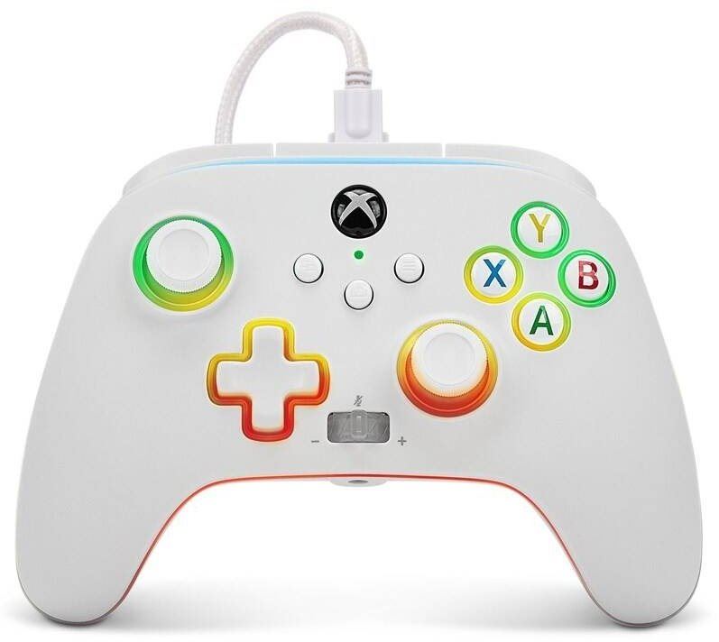 Gamepad PowerA Spectra Infinity Enhanced Wired Controller - Xbox Series X|S - White