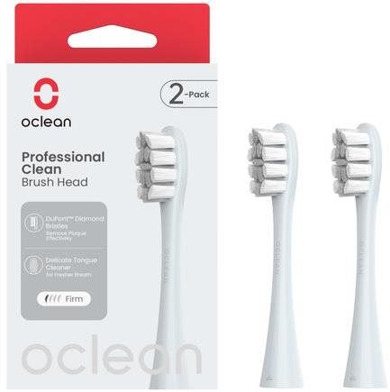 Náhradní hlavice k zubnímu kartáčku Oclean Professional Clean P1C9-X Pro Digital 2 ks stříbrné