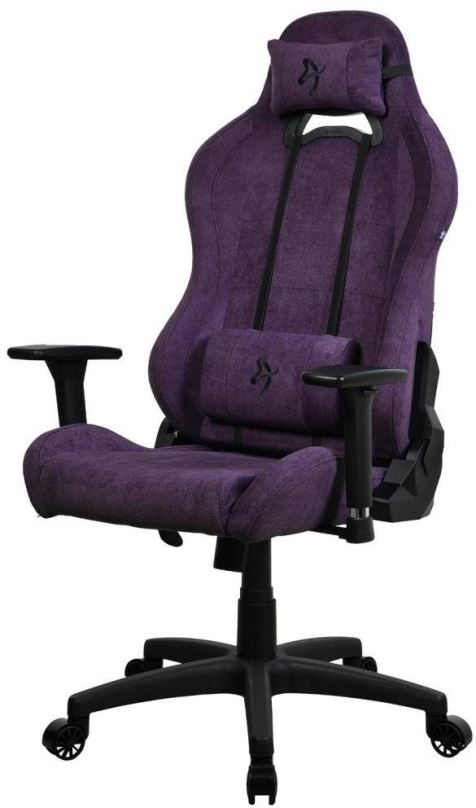 Herní židle AROZZI Torretta Soft Fabric v2 fialová