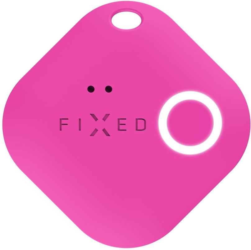 Bluetooth lokalizační čip FIXED Smile s motion senzorem, růžový