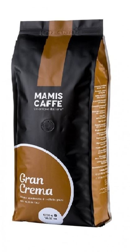 Káva Mami's Caffé Gran Crema, zrnková, 1000g