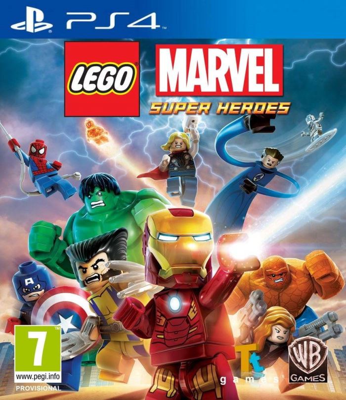 Hra na konzoli LEGO Marvel Super Heroes - PS4