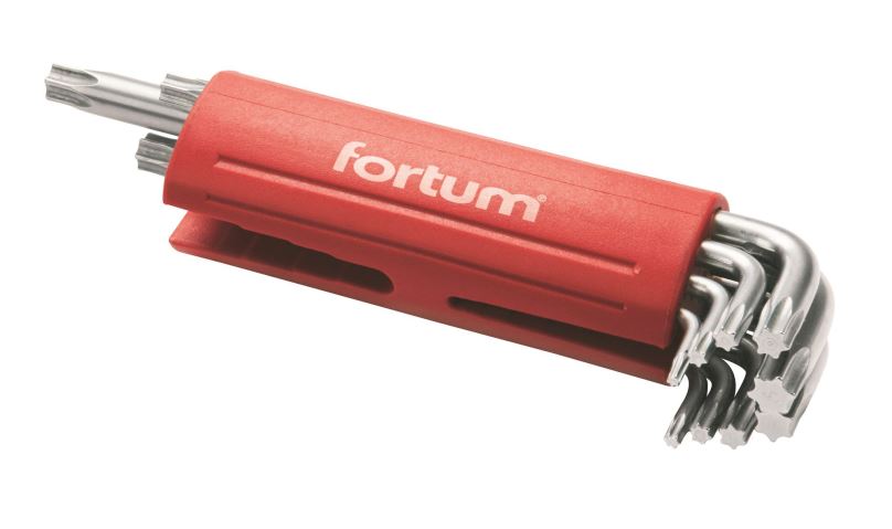 Sada torx klíčů FORTUM L-klíče TORX, 10-50, 4710300