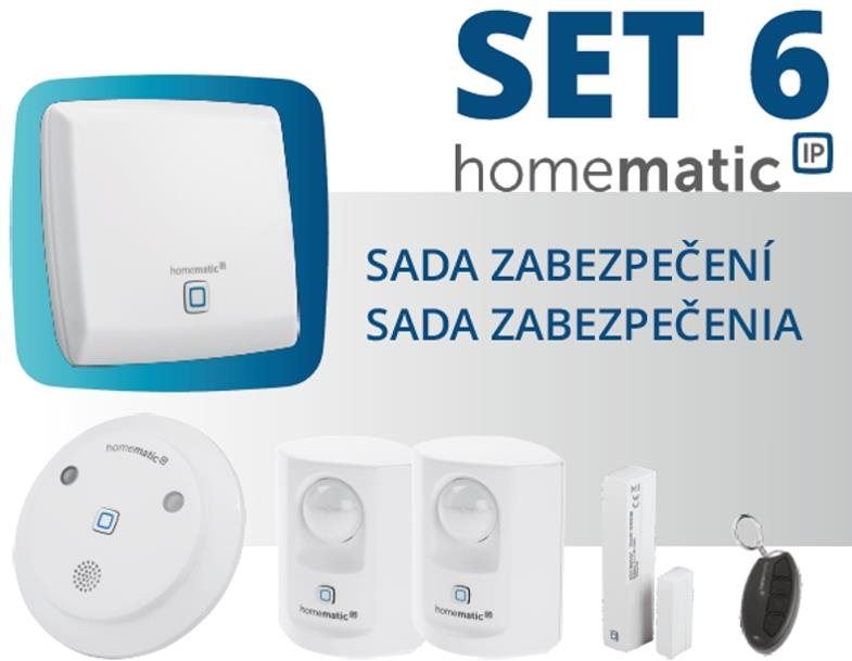 Zabezpečovací systém Homematic IP Sada zabezpečení Homematic IP - HmIP-SET6
