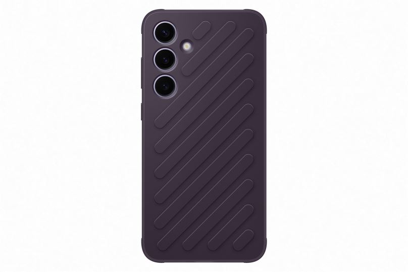 Kryt na mobil Samsung Galaxy S24+ Tvrzený zadní kryt Dark Violet