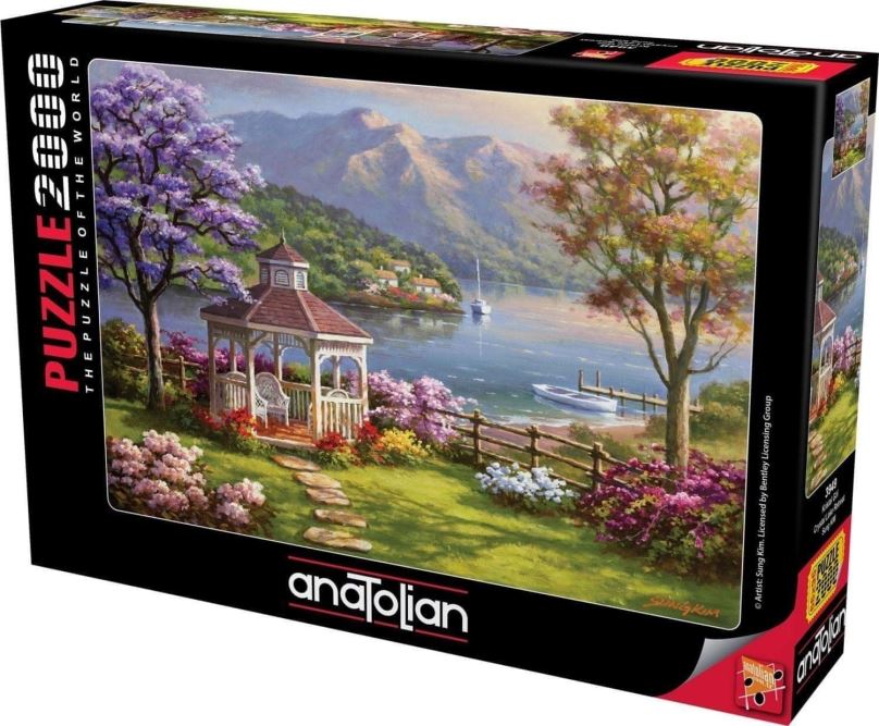 Puzzle Anatolian Puzzle Jezero s altánkem 2000 dílků