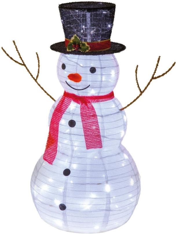 Vánoční dekorace RETLUX RXL 404 Sněhulák 60 LED 60cm