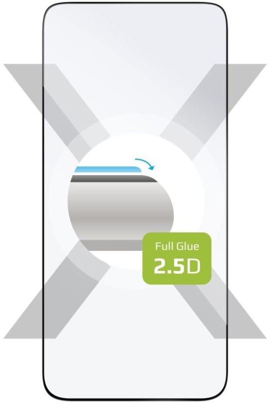 Ochranné sklo FIXED FullGlue-Cover pro Samsung Galaxy S24+ s podporou čtečky v displeji černé