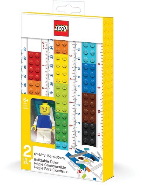 Pravítko LEGO Pravítko s minifigurkou, 30 cm