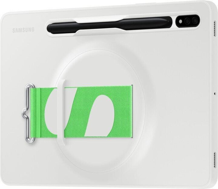 Pouzdro na tablet Samsung Galaxy Tab S8 Zadní kryt s poutkem bílý