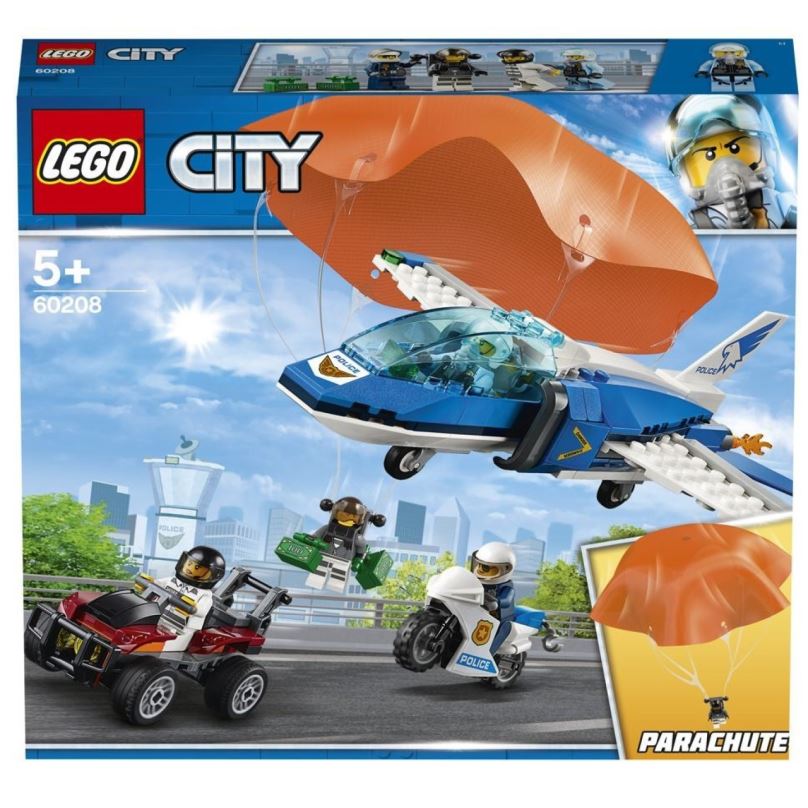 LEGO stavebnice LEGO City 60208 Zatčení zloděje s padákem