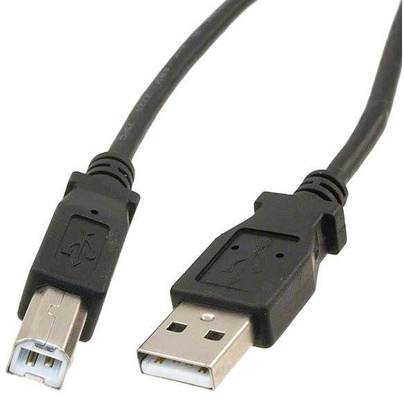 Datový kabel PremiumCord USB 2.0 propojovací A-B, 5m, černý