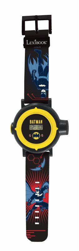 Dětské hodinky Lexibook Digitální promítací hodinky Batman s 20 obrázky