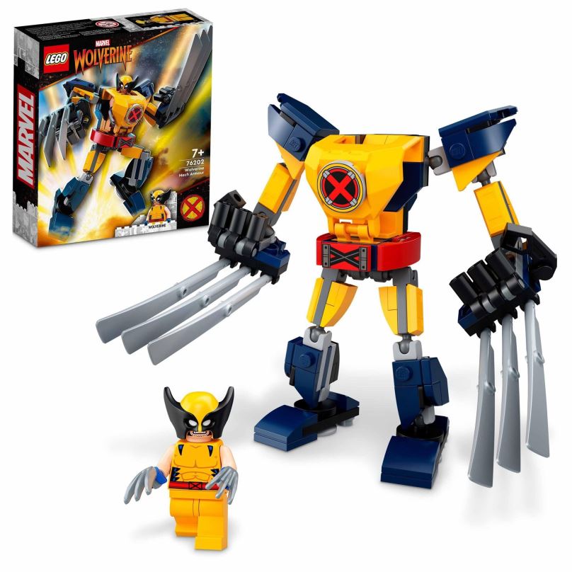 LEGO stavebnice LEGO® Marvel 76202  Wolverinovo robotické brnění
