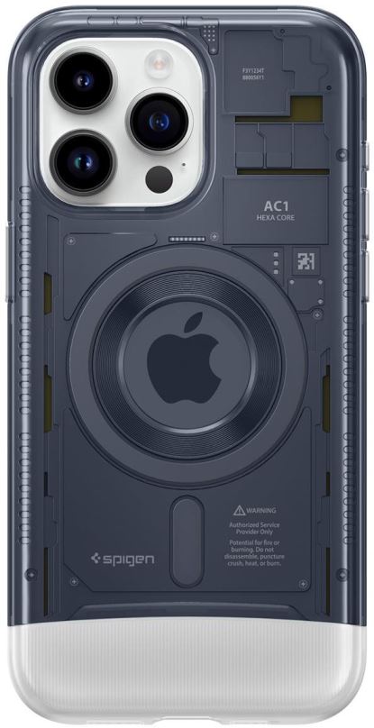 Kryt na mobil Spigen Classic C1 MagSafe Graphite iPhone 15 Pro Max