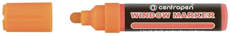Popisovač CENTROPEN značkovač 9121 křídový oranžový 3-4mm