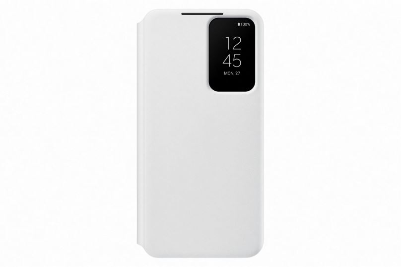 Pouzdro na mobil Samsung Galaxy S22 5G Flipové pouzdro Clear View bílé