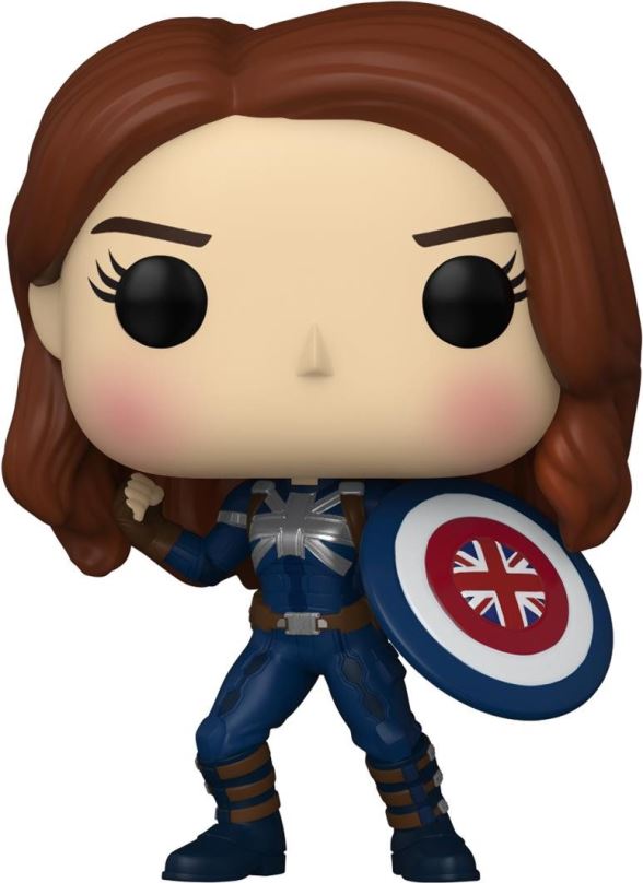 Funko POP Marvel: What If S3- Captain Carter (Stealth)