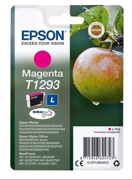 Cartridge Epson T1293 purpurová