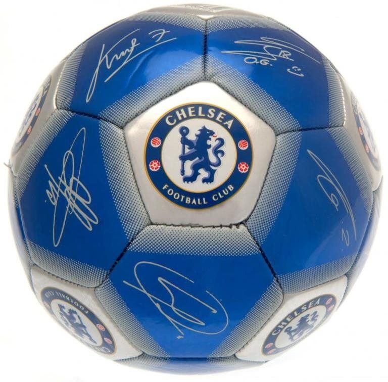 Fotbalový míč Fan-shop Chelsea FC s podpisy