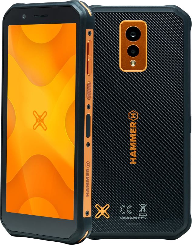 Mobilní telefon myPhone Hammer Energy X oranžový