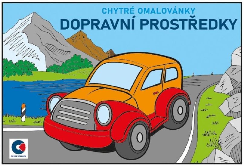 Omalovánky Baloušek tisk Omalovánka A5 - Chytré omalovánky - Dopravní prostředky