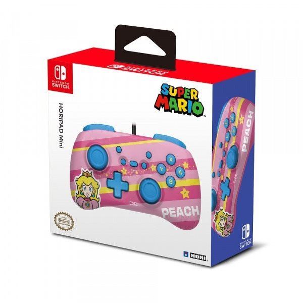 Gamepad HORIPAD Mini - Super Mario Series Peach - Nintendo Switch