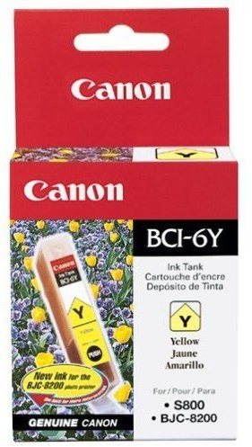 Cartridge Canon BCI6Y žlutá