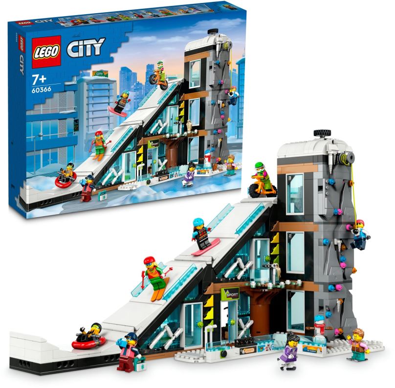 LEGO stavebnice LEGO® City 60366 Lyžařský a lezecký areál